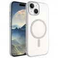 Apple iPhone 15 Plus Kılıf Zore Wireless Şarj Özellikli Pixel M-safe Kapak