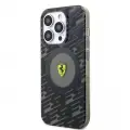 Apple iPhone 15 Pro Kılıf Ferrari Orjinal Lisanslı M-safe Şarj Özellikli Multi SF Kapak