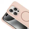 Apple iPhone 15 Pro Max Kılıf M-safe Şarj Özellikli Zore Meta Kapak