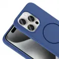 Apple iPhone 15 Pro Max Kılıf M-safe Şarj Özellikli Zore Meta Kapak