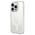 Apple iPhone 15 Pro Max Kılıf Wireless Şarj Özellikli Sert PC Zore Mat Riksos M-safe Kapak
