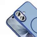 Apple iPhone 16 Kılıf M-Safe Şarj Özellikli Zore Lora PC Kapak