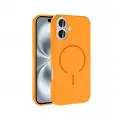 Apple iPhone 16 Kılıf M-safe Şarj Özellikli Zore Meta Kapak
