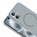 Apple iPhone 16 Kılıf M-safe Şarj Özellikli Zore Meta Kapak