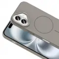 Apple iPhone 16 Kılıf M-safe Şarj Özellikli Zore Ruby Sert Kapak