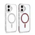 Apple iPhone 16 Kılıf M-safe Şarj Özellikli Zore Tera Silikon Kapak
