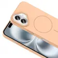 Apple iPhone 16 Plus Kılıf M-safe Şarj Özellikli Zore Ruby Sert Kapak
