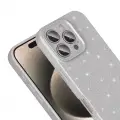 Apple iPhone 16 Pro Kılıf Kamera Korumalı Simli Lüks Zore Koton Kapak