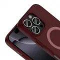 Apple iPhone 16 Pro Kılıf M-Safe Şarj Özellikli Zore Aris Silikon Kapak