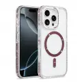 Apple iPhone 16 Pro Kılıf M-safe Şarj Özellikli Zore Tera Silikon Kapak