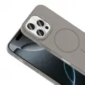 Apple iPhone 16 Pro Max Kılıf M-safe Şarj Özellikli Zore Ruby Sert Kapak
