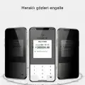 Apple iPhone 16 Pro Max Zore Kor Privacy Cam Ekran Koruyucu