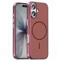 Apple iPhone 17 Kılıf M-Safe Şarj Özellikli Zore Lora PC Kapak