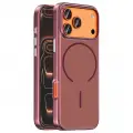 Apple iPhone 17 Pro Kılıf M-Safe Şarj Özellikli Zore Lora PC Kapak