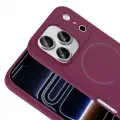 Apple iPhone 17 Pro Kılıf M-safe Şarj Özellikli Zore Meta Kapak