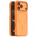 Apple iPhone 17 Pro Max Kılıf M-Safe Şarj Özellikli Zore Lora PC Kapak