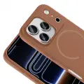 Apple iPhone 17 Pro Max Kılıf M-safe Şarj Özellikli Zore Meta Kapak