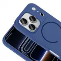Apple iPhone 17 Pro Max Kılıf M-safe Şarj Özellikli Zore Meta Kapak