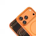 Apple iPhone 18 Pro Kılıf M-Safe Şarj Özellikli Zore Lora PC Kapak