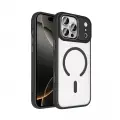 Apple iPhone 18 Pro Max Kılıf Wireless Şarj Özellikli Zore Krom M-safe Silikon Kapak