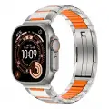 Apple Watch 10 46mm Zore KRD-155 Metal Silikon Kordon