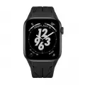 Apple Watch 44mm KRD-127 Metal Tokalı Silikon Kordon