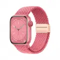 Apple Watch 44mm Zore KRD-134 Örgü Tasarımlı Hasır Kordon Strap Kayış
