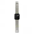 Apple Watch 44mm Zore KRD-152 Titanyum Silikon Kordon