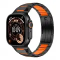 Apple Watch 44mm Zore KRD-155 Metal Silikon Kordon