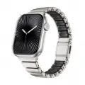 Apple Watch 7 41mm Zore KRD-149 Metal Silikon Kordon