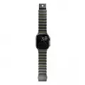 Apple Watch 7 45mm Zore KRD-152 Titanyum Silikon Kordon
