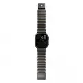 Apple Watch 7 45mm Zore KRD-152 Titanyum Silikon Kordon