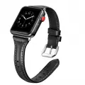 ​​​Apple Watch Ultra 49mm Kordon KRD-28 Deri Strap Kayış