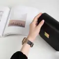 ​​​Apple Watch Ultra 49mm Kordon KRD-53 Deri Strap Kayış