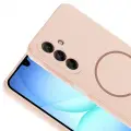 Galaxy A17 Kılıf M-safe Şarj Özellikli Zore Meta Kapak