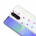Galaxy A36 Kılıf Şeffaf Figürlü Zore Folk Sert Kapak