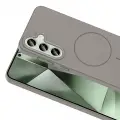 Galaxy S24 FE Kılıf M-safe Şarj Özellikli Zore Ruby Sert Kapak