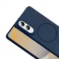 Galaxy S25 Edge Kılıf M-safe Şarj Özellikli Zore Ruby Sert Kapak