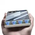 Galaxy Z Flip 7 Kılıf Zore Kıpta Standlı Kapak