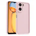 Xiaomi Poco C65 Kılıf Kamera Korumalı Zore Ananas Kapak