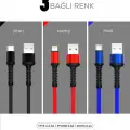 Zore LS63 Type-C Usb Kablo