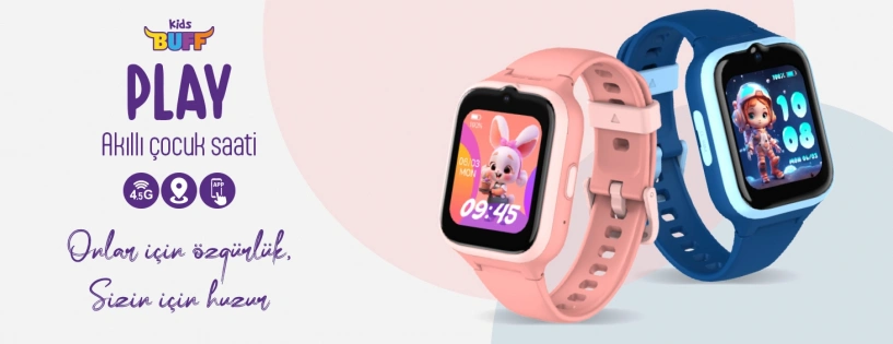 Buff Kids Play Akıllı Çocuk Saati