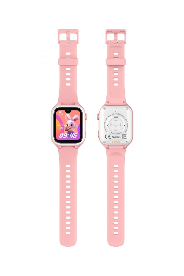 Buff Kids Watch Adventure 4.5g Sim Kartlı Akıllı Çocuk Saati Pembe