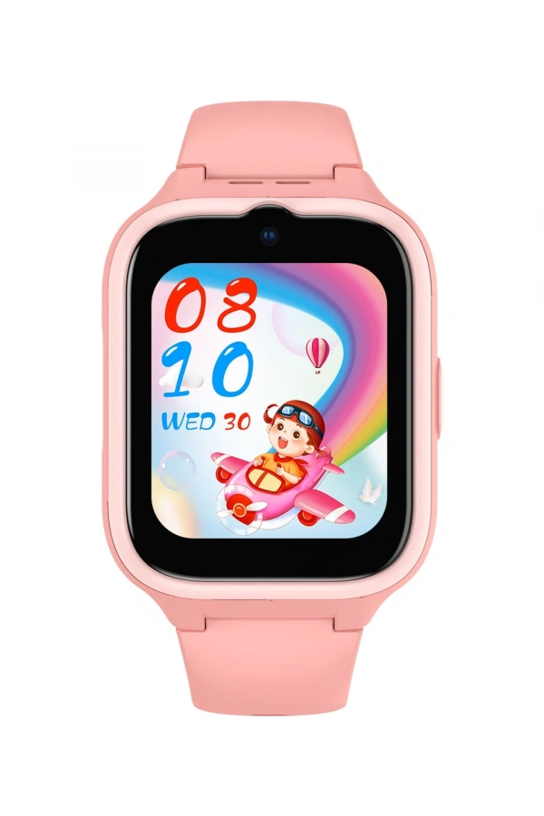 Buff Kids Watch Play 4.5g Sim Kartlı Akıllı Çocuk Saati Pembe