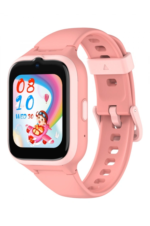 Buff Kids Watch Play 4.5g Sim Kartlı Akıllı Çocuk Saati Pembe