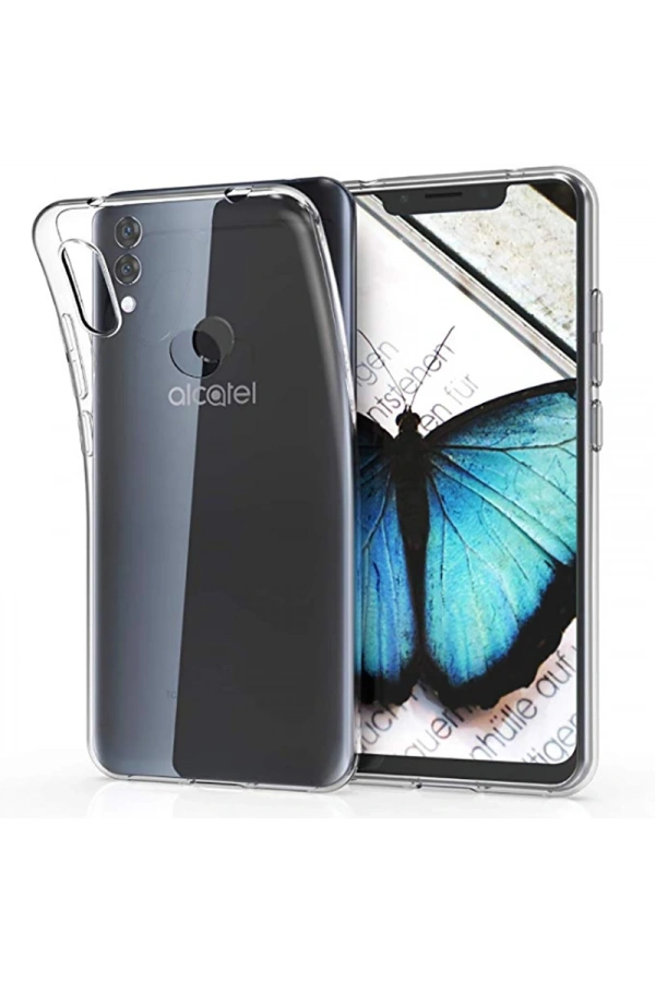Alcatel 5V Kılıf Zore Süper Silikon Kapak