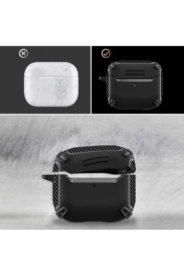 Apple Airpods 3. Nesil Kılıf Zore Airbag 26 Silikon