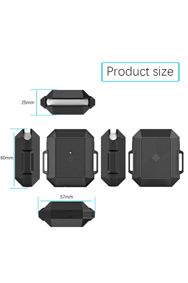 Apple Airpods Kılıf Zore Airbag 09 Silikon