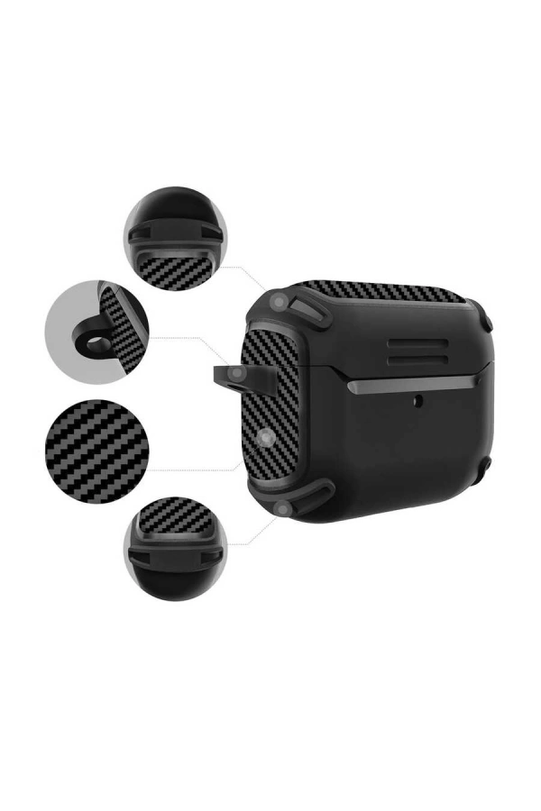 Apple Airpods Kılıf Zore Airbag 26 Silikon