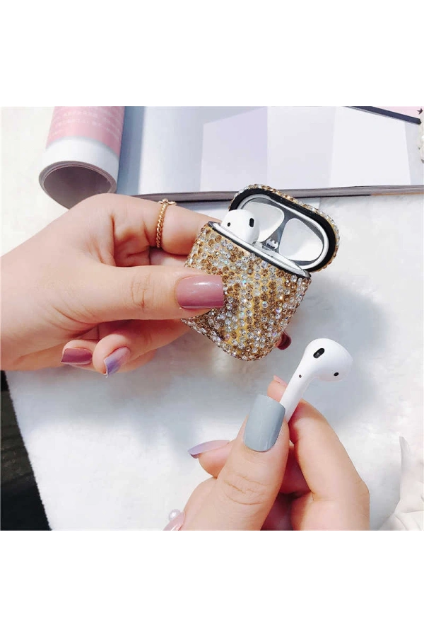 Apple Airpods Kılıf Zore Diamond Silikon